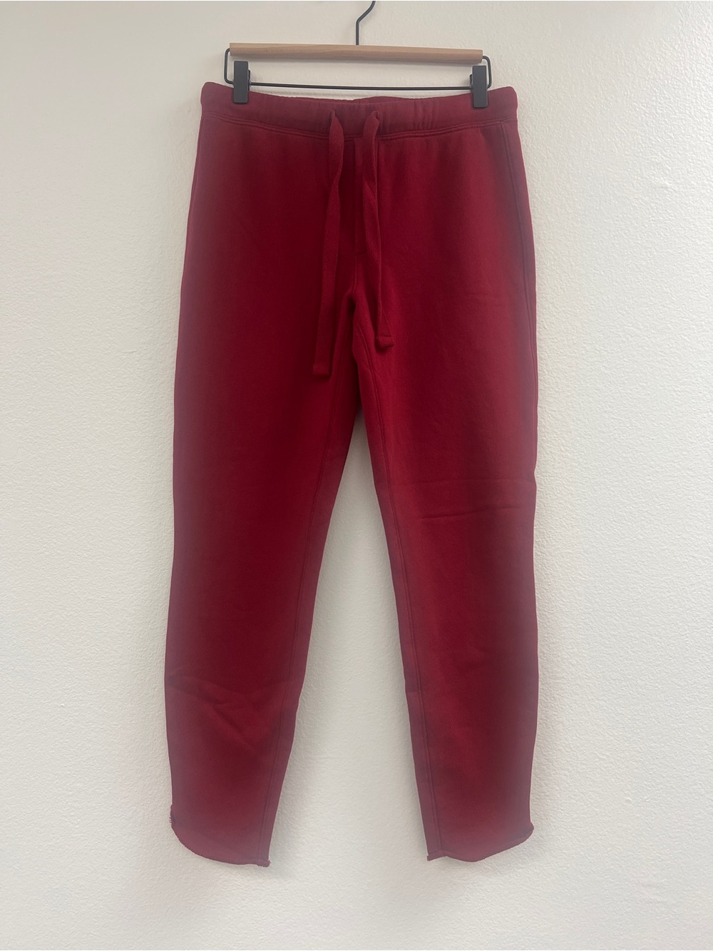 NWOT Frank & Eileen Garnet Red Sweatpants Pants Sz Small S